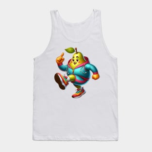 Jogging Pear Pro - Sprinting to Health Tank Top